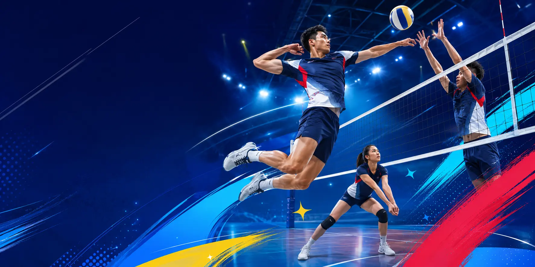 Banner bóng chuyền ZoneG Sport